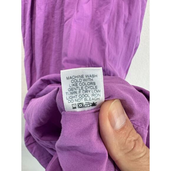 XIRENA Women's Flynn Sleeveless Racerback Midi Dress Purple Lilac Stretch Size M - Picture 11 of 12